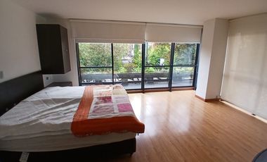 apartaestudio en arriendo en santa barbara central-usaquén. Cod A51927