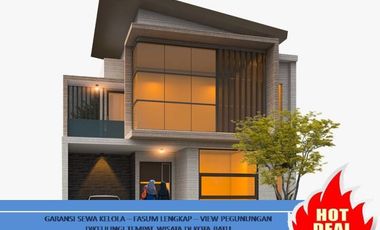 Rumah Villa Dijual Di Batu Malang Tipe 67 Garansi Sewa Kelola