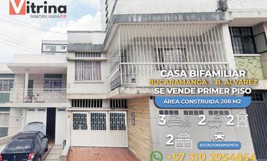 Vitrina Inmobiliaria vende casa en Barrio Alvarez- Bucaramanga