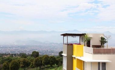 Villa minimalis view fantastis di cisarua bandung barat