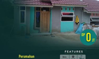 perumahan subsidi 2 kamar FREE DP