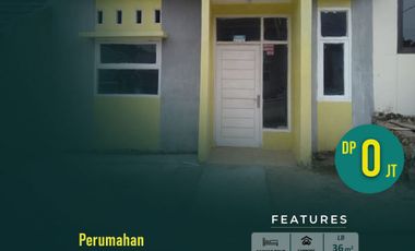 perumahan subsidi 2 kamar FREE DP