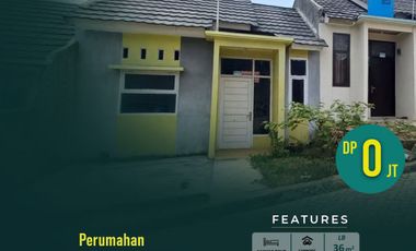 perumahan subsidi 2 kamar FREE DP