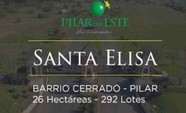 EXCELENTE Lote en Santa Elisa, Pilar del Este.