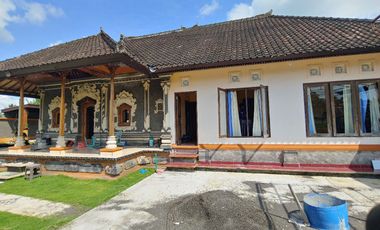 DIJUAL SANGAT MURAH RUMAH LUAS 4 ARE VIEW SAWAH DI TABANAN