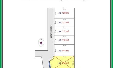 Tanah Strategis Bojong Pekalongan, SHM Pekarangan, Harga 800 Rb-an