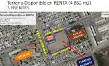 Terreno COMERCIAL junto OXXO SUPER Todo o Partes (1,000 a 4,862 m2) Escobedo