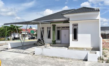 PERUMAHAN CLUSTER MURAH LOKASI PINGGIR JALAN DELIMA