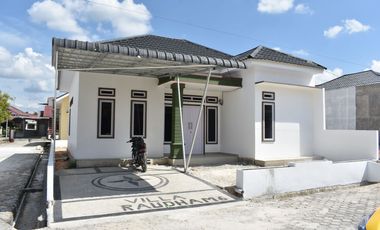 PERUMAHAN CLUSTER MURAH LOKASI PINGGIR JALAN DELIMA