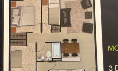 Departamento en venta de 3 dorm. en La Ligua