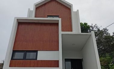 Jual rumah murah cantik rasa villa sejuk asri di Cipageran Cimahi Pusat kota Bandung barat