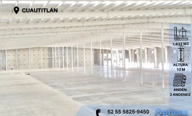 Industrial warehouse located in Cuautitlán for rent