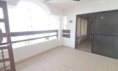 BONITO Y CENTRICO DEPARTAMENTO FRENTE AL MAR EN CHICXULUB PUERTO