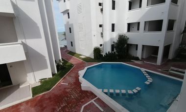 BONITO Y CENTRICO DEPARTAMENTO FRENTE AL MAR EN CHICXULUB PUERTO