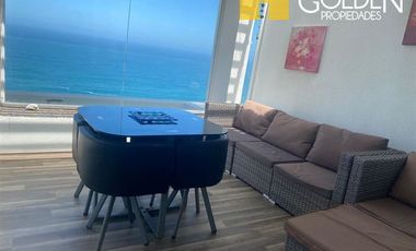 Departamento arriendo 2 dormitorio Viña del Mar Vista al mar