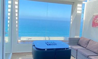 Departamento arriendo 2 dormitorio Viña del Mar Vista al mar