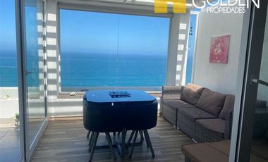 Departamento arriendo 2 dormitorio Viña del Mar Vista al mar