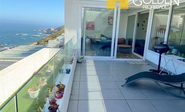 Departamento arriendo 2 dormitorio Viña del Mar Vista al mar