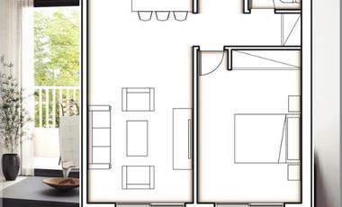 Venta en Pozo. Departamento 2 Ambientes con Parrilla. 56 m2 - San Isidro, Boulogne