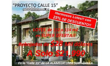 Se Vende Lotes En Chilca