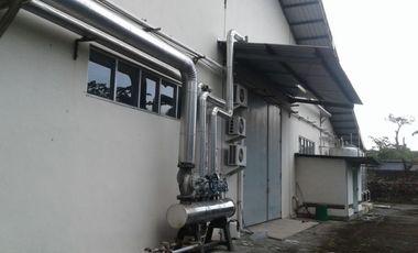 DIjual bangunan bekas pabrik teh daerah pacet mojosari