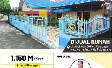 DIJUAL RUMAH TENGAH KOTA DEKAT FASILITAS PUBLIK