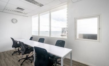 Open plan office space for 10 persons in Regus Panin Tower