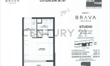 Venta Derechos Edificio Brava
