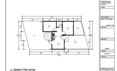 dijual kavling rumah sendangsari harga murah desain custom