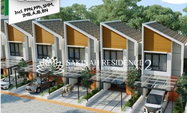 Rumah Tingkat Cluster Syariah Samping Perumnas Cilegon
