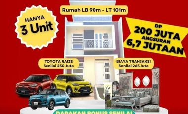 Rumah Mewah 2 Lantai Murah Di BSD City Tangerang Dekat smp sma Al Azhar Nego Sampai Deal