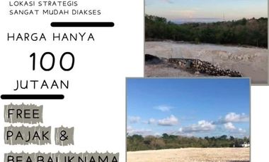 Dijual tanah kavling view laut, di kutuh kuta selatan
