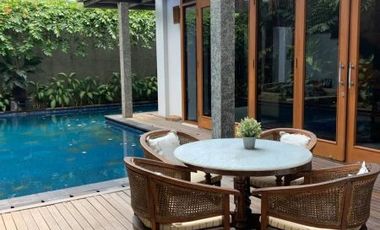 DIJUAL CEPAT RUMAH MEWAH TOWNHOUSE (Ada Kolam Renang) CIPETE DI JL.SAWO CIPETE JAKARTA SELATAN