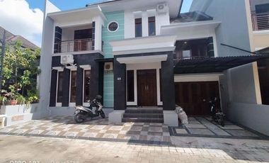 Rumah mewah luxury modern full furnished dalam perumahan elite di Hos Cokroaminoto