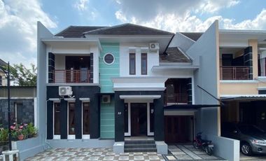 Rumah mewah luxury modern full furnished dalam perumahan elite di Hos Cokroaminoto