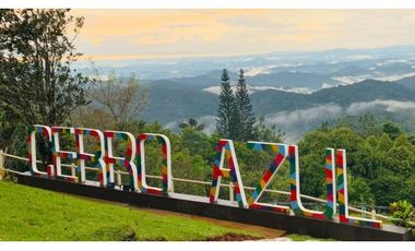 SE VENDE TERRENO DE 1,917 M2 EN EL VALLE DE CERRO AZUL