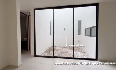 Departamento Amueblado Jardín en Venta en Emana en Conkal