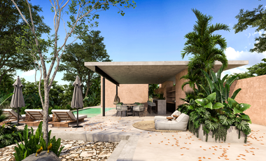 Departamento Amueblado Jardín en Venta en Emana en Conkal