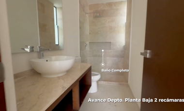 Departamento Amueblado Jardín en Venta en Emana en Conkal