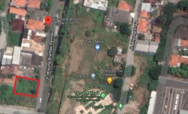 Tanah di Wiyung Brantas Permai Jalan Utama Nego Sampai Sepakat