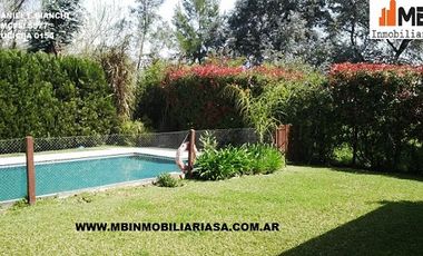 Tigre venta casa 4 ambientes en Barrio Cerrado Santa Maria de Tigre