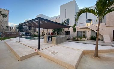 Departamento en preventa con amenidades al norte de Mérida