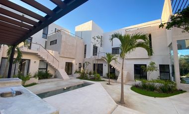 Departamento en preventa con amenidades al norte de Mérida