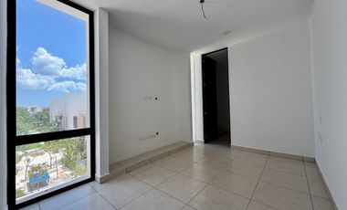 Departamento en preventa con amenidades al norte de Mérida