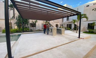 Departamento en preventa con amenidades al norte de Mérida