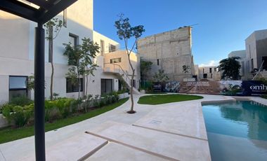 Departamento en preventa con amenidades al norte de Mérida