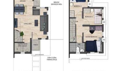 AMAIA SERIES VERMOSA Townhouse for sale 3 Bedrooms