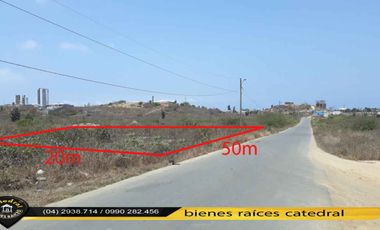 Terreno de venta en Punta Blanca - Via Spondylus – código:15260