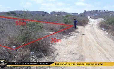 Terreno de venta en Punta Blanca - Via Spondylus – código:15260