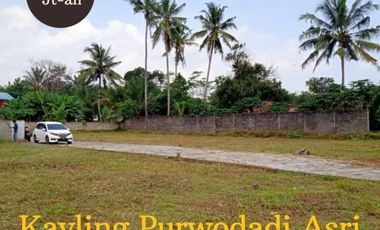 Tanah Murah SHM Luasan Standart Perumahan Barat Pasar Purwodadi